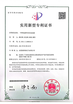 Patent certificate