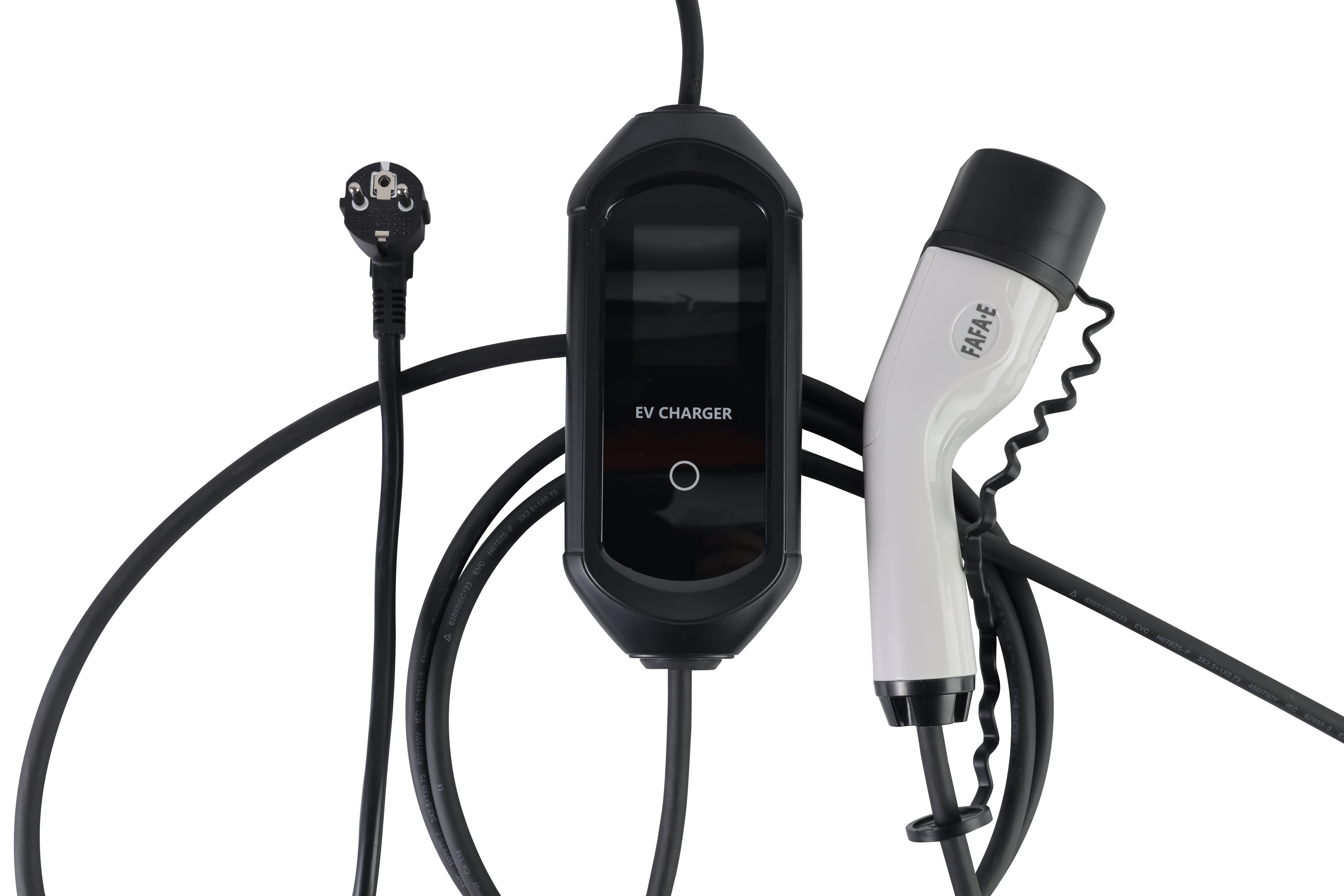 FaFa-e offers EU 16A Mode 2 portable charger Type 2 ev charger
