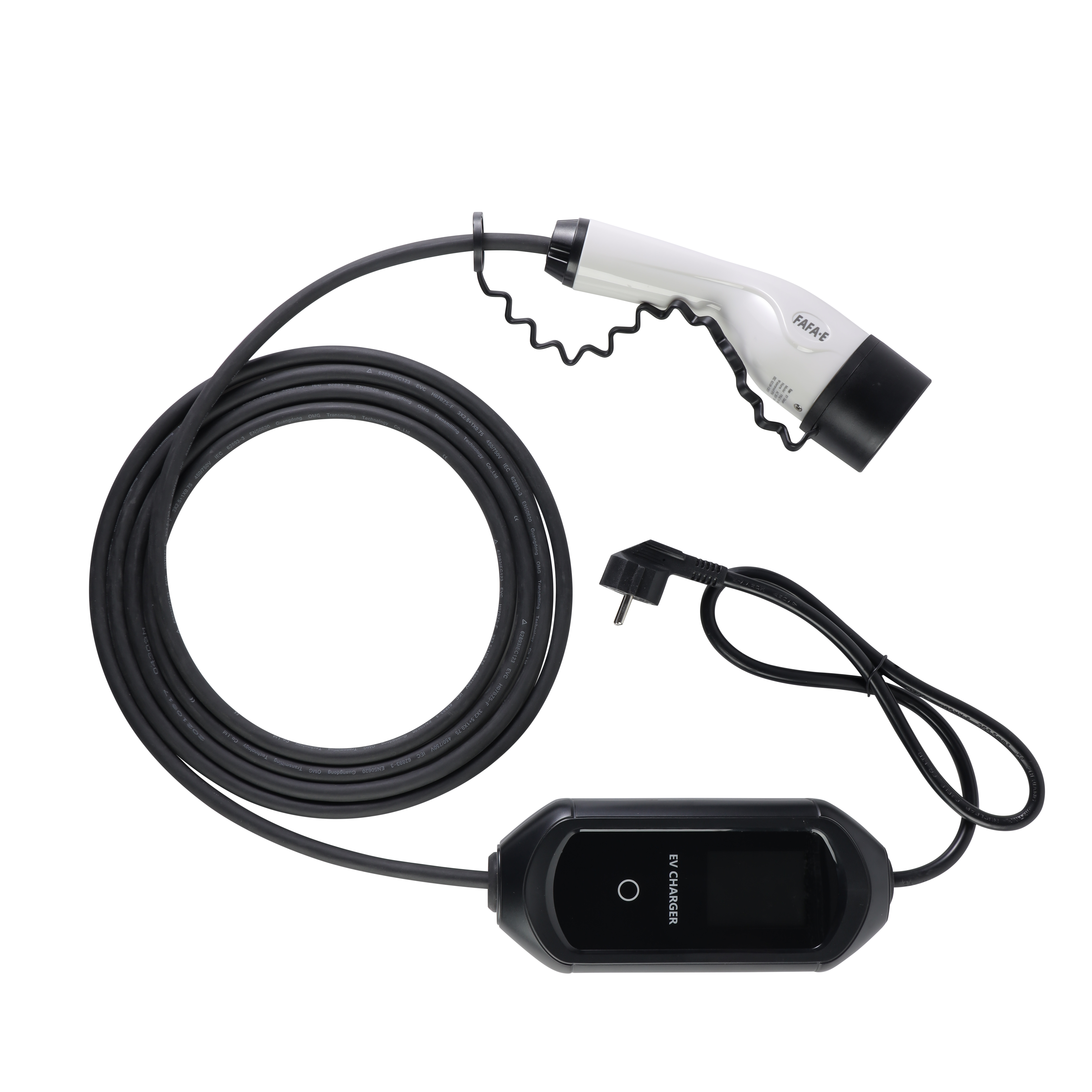 FaFa-e offers EU 16A Mode 2 portable charger Type 2 ev charger